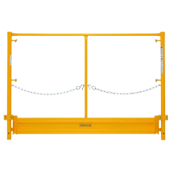 Picture of 5' End Panel w/ Toeboard - #5 Tube Size