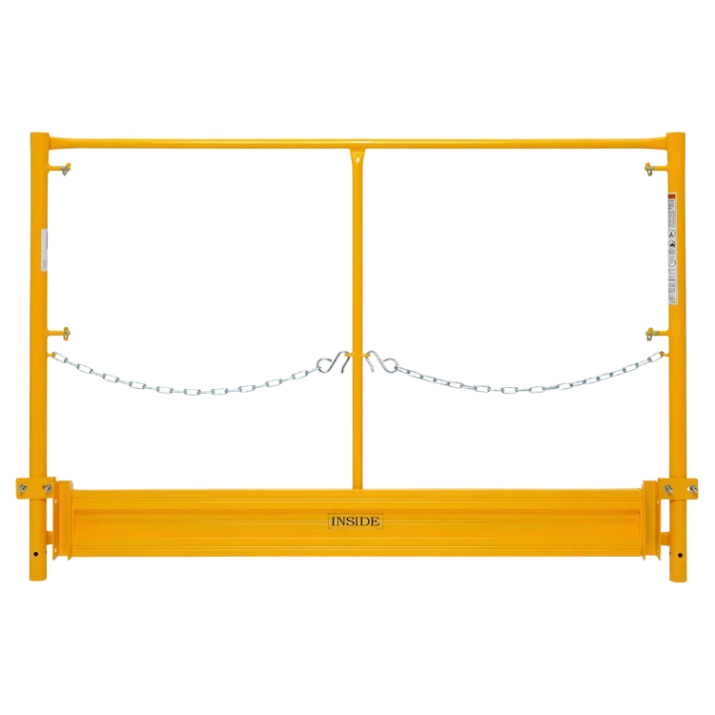 Picture of 5' End Panel w/ Toeboard - #7 Tube Size