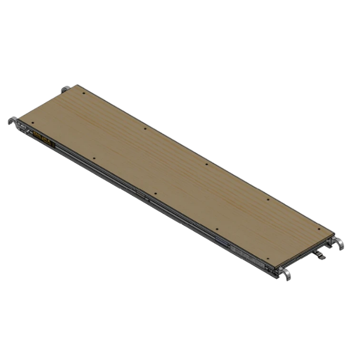 Picture of 19"W x 7'L Tuf-N-Lite Aluminum Walkboard w/ Type B Hook