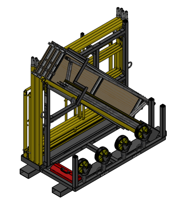 Picture of EZ-RAX with 10' Rolling Tower - #6 Tube