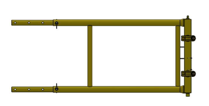 Picture of Swing Gate for Adjustable 3' - 5' Wide Open End Frames