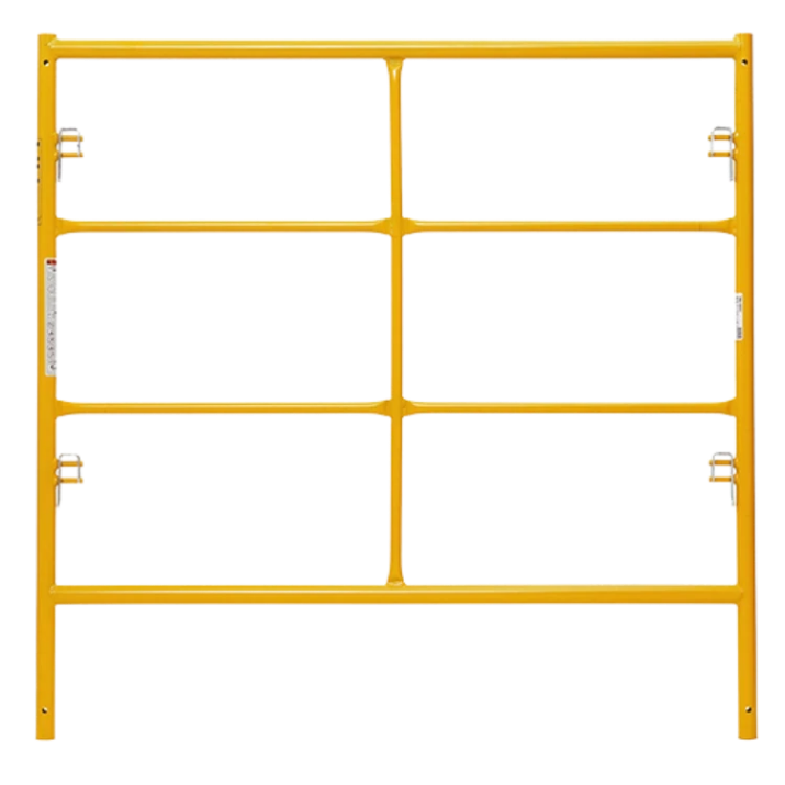 Picture of Double Step Frame - 5'W x 5'H - #5 Tube - C-lock at 27.75" Spacing - Random Rung Spacing