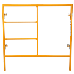 Picture of Step Frame - 5'W x 5'H - #6 Tube - C-lock at 27.75" Spacing - Random Rung Spacing