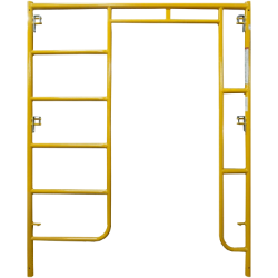 Picture of Open Climbing Ladder Frame - 5'W x 6'4"H - #7 Tube - C-lock at 27.75" Spacing