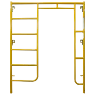 Picture of Open Climbing Ladder Frame - 5'W x 6.6'H - #7 Tube - C-lock at 27.75" Spacing