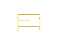 Picture of Step Frame - 5'W x 4'H - #7 Tube - C-lock at 27.75" Spacing - Random Rung Spacing