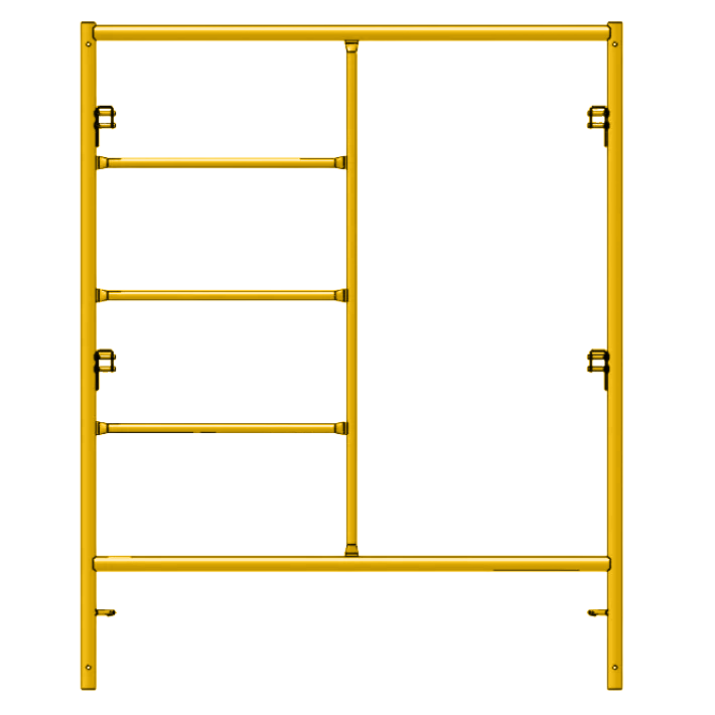Picture of Step Frame - 5'W x 6'5"H - #5 Tube - C-lock at 27.75" Spacing - Random Rung Spacing
