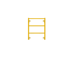 Picture of Ladder Frame - 28"W x 3'H - #5 Tube - C-lock at 27.75" Spacing - 12" Rung Spacing