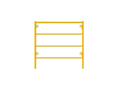 Picture of Ladder Frame - 4'W x 4'H - #5 Tube - C-lock at 27.75" Spacing - 12" Rung Spacing