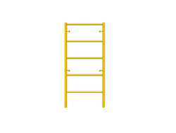 Picture of Ladder Frame - 28"W x 5'H - #6 Tube - F-lock at 27.75" Spacing - 12" Rung Spacing