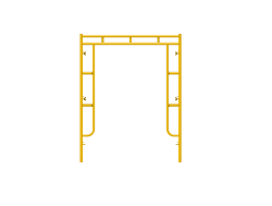 Picture of Open End Frame - 5'W x 6'5"H - #5 Tube - J-lock at 27.75" Spacing - Closed Cane