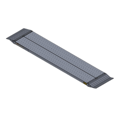 Picture of 19" W x 8' L Aluminum Ramp