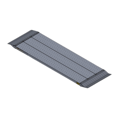 Picture of 29" W x 8' L Aluminum Ramp