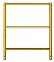 Picture of Shoring Frame - 4'W x 6'H - #8 Tube - T-lock at 27.75" Spacing
