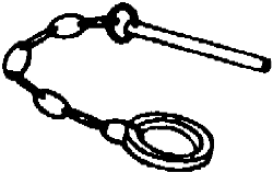 Picture of Replacement Pin and Chain for Heavy Duty Shore Post