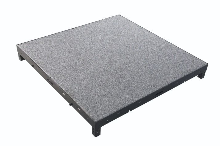 Picture of ST8100 Deck -  4' x 4' 45°, Gray Carpeted